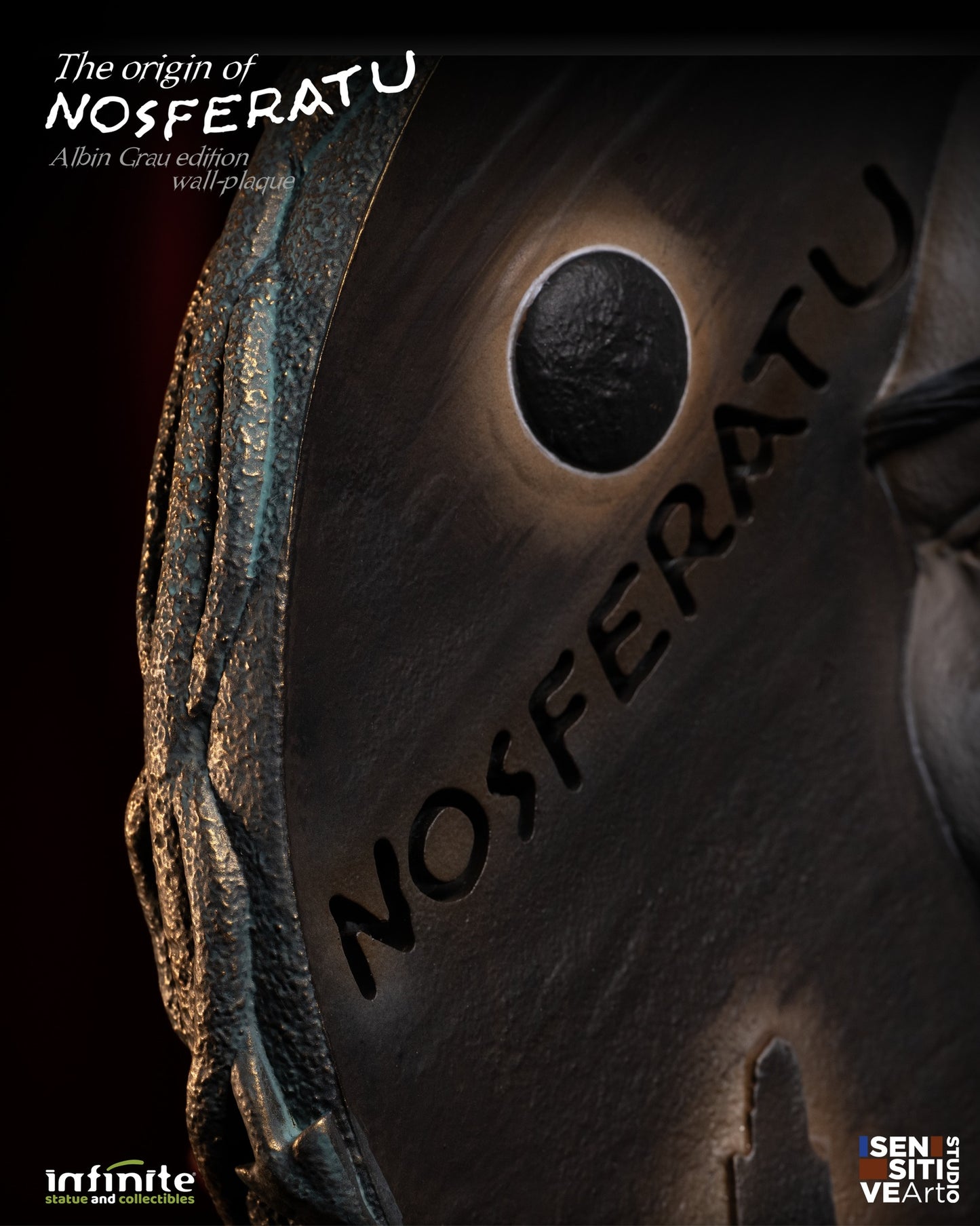 PRE ORDER - INFINITE STATUE - The Origin Of Nosferatu Albin Grau Edition Wall Plaque