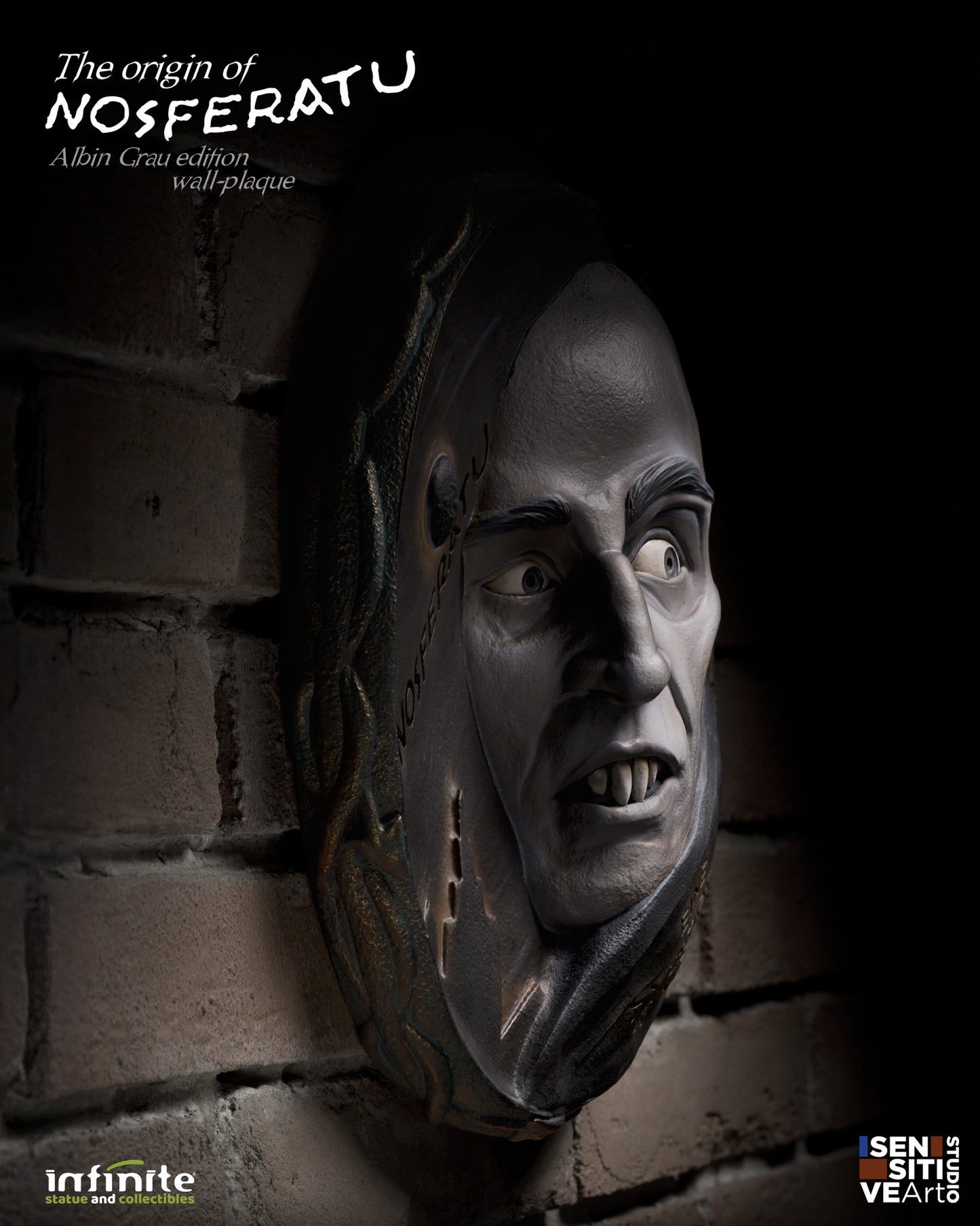 PRE ORDER - INFINITE STATUE - The Origin Of Nosferatu Albin Grau Edition Wall Plaque