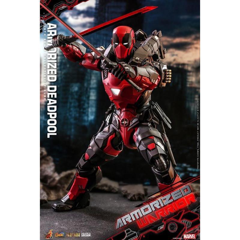 HOT TOYS - Marvel Comic Masterpiece Action Figure 1/6 Armorized Deadpool