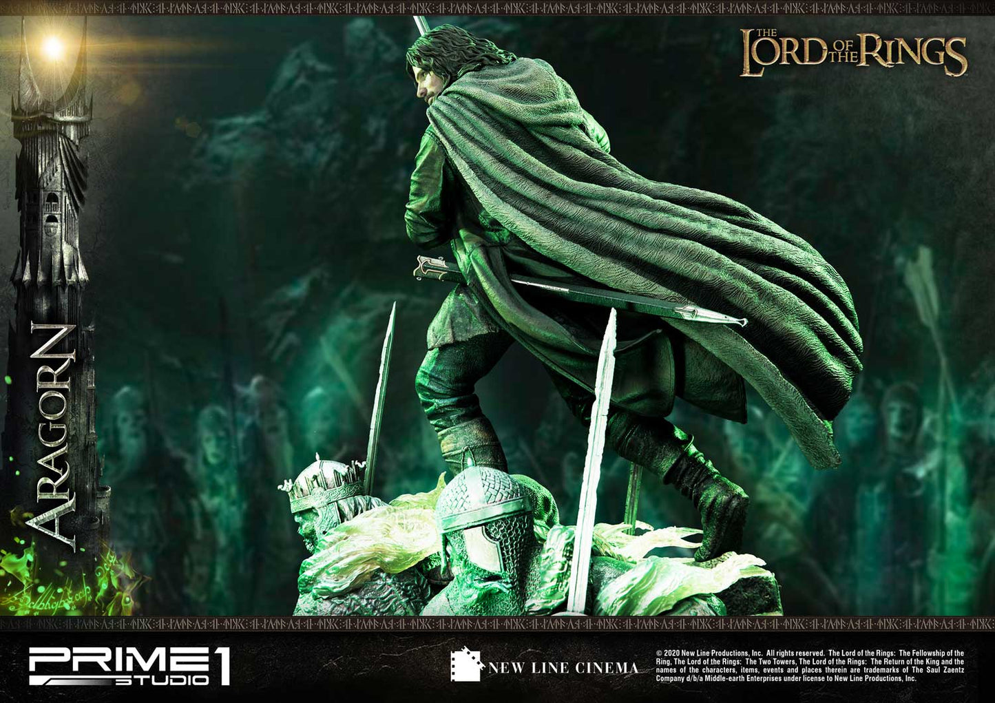 PRIME 1 STUDIO - Lord of the Rings: Deluxe Aragorn 1:4 Scale Statue