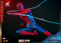 PRE ORDINE - HOT TOYS Spider-Man (Final Swing Suit) (Movie Promo Edition) Exclusive MMS862