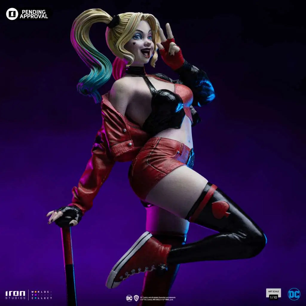 IRON STUDIOS - Gotham City Sirens Harley Quinn Regular 1/10 Statue