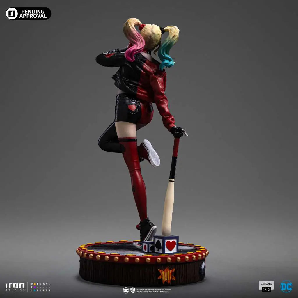 IRON STUDIOS - Gotham City Sirens Harley Quinn Regular 1/10 Statue