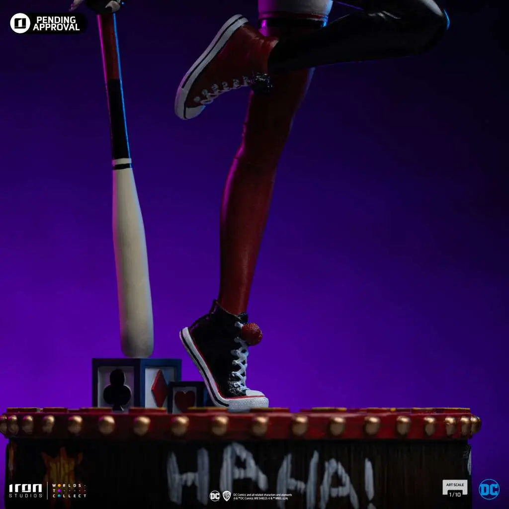 IRON STUDIOS - Gotham City Sirens Harley Quinn Regular 1/10 Statue