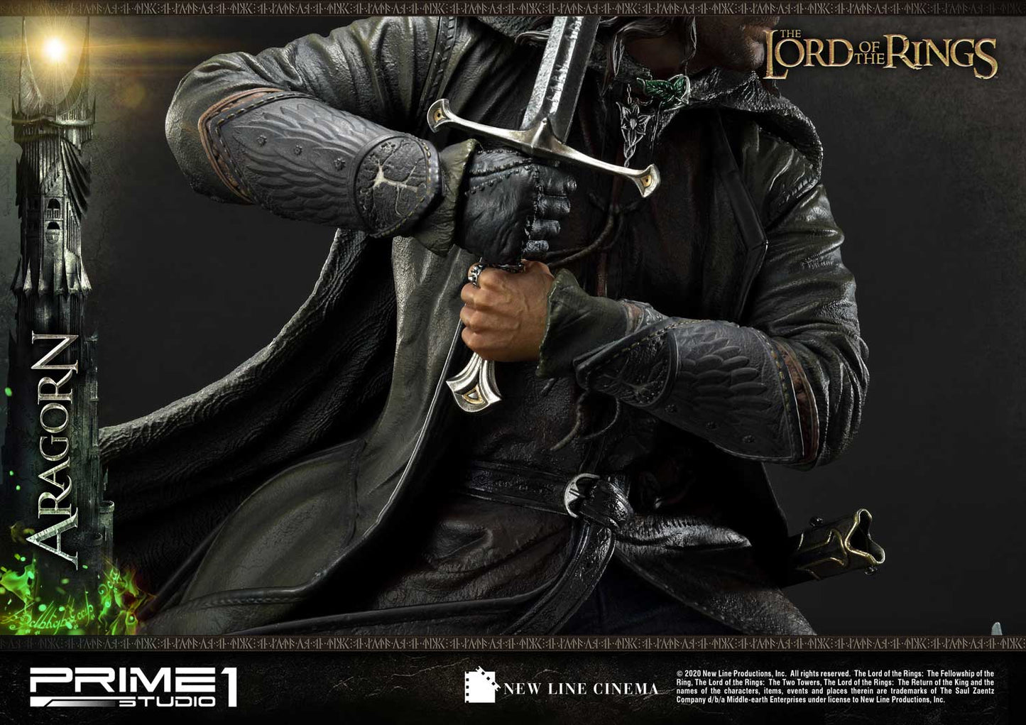 PRIME 1 STUDIO - Lord of the Rings: Deluxe Aragorn 1:4 Scale Statue