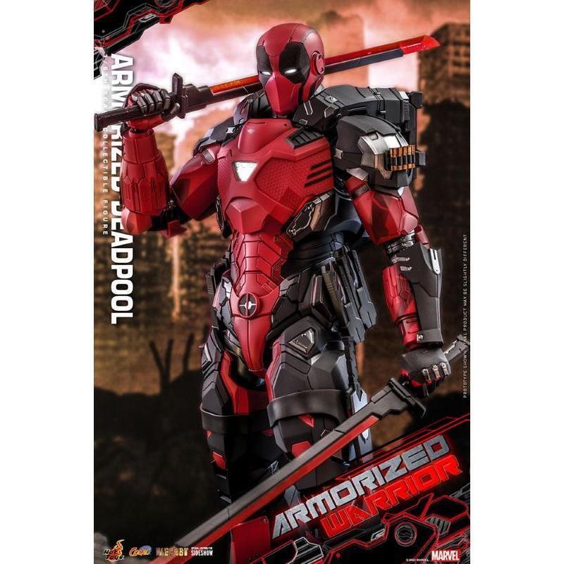 HOT TOYS - Marvel Comic Masterpiece Action Figure 1/6 Armorized Deadpool