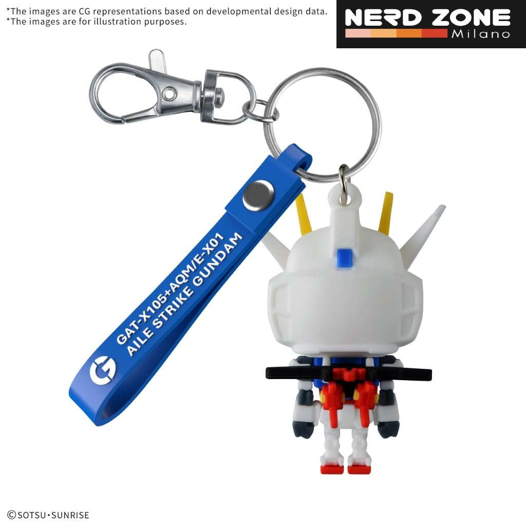 BANDAI – Aile Stpla-Kun 3d Rubber Mascot Keychain