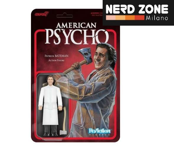 SUPER 7 - American Psycho Reaction Figures Wave 01 - Patrick Bateman (Raincoat)