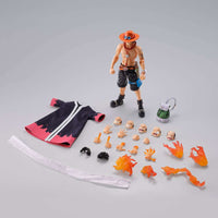 BANDAI - S.H. FIGUARTS One Piece Zero - Portgas D. Ace Fire fist