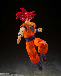 BANDAI - S.H. FIGUARTS - DRAGON BALL SUPER - Ss God Son Goku S.h.f