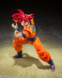 BANDAI - S.H. FIGUARTS - DRAGON BALL SUPER - Ss God Son Goku S.h.f