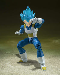 BANDAI - SH FIGUARTS - DRAGON BALL SUPER - Ssgod Ss Vegeta Unwavering 