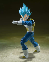 BANDAI - SH FIGUARTS - DRAGON BALL SUPER - Ssgod Ss Vegeta Unwavering 