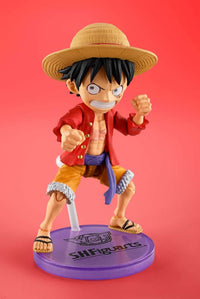 BANDAI - S.H. FIGUARTS - ONE PIECE - Luffy World Collectable Figurex S.H.Figuarts Tamashii Web Shop Ver