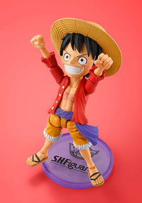 BANDAI - S.H. FIGUARTS - ONE PIECE - Luffy World Collectable Figurex S.H.Figuarts Tamashii Web Shop Ver