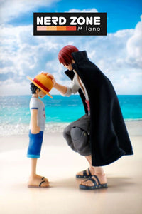 BANDAI - SH FIGUARTS - One Piece Shanks &amp; Monkey D Luffy Childhood