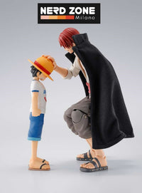 BANDAI - SH FIGUARTS - One Piece Shanks &amp; Monkey D Luffy Childhood
