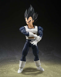 BANDAI - S.H. FIGUARTS Dragon Ball Vegeta Old battle Clothes