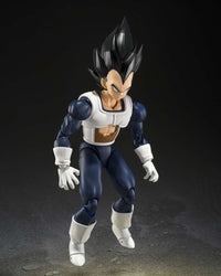 BANDAI - S.H. FIGUARTS Dragon Ball Vegeta Old battle Clothes