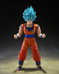 PRE ORDINE -  BANDAI - S.H. FIGUARTS Dragon Ball Super Saiyan God Super Son Guko (Blue power transcending Limits) 15 cm