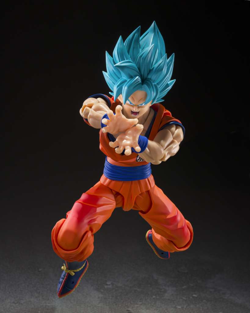PRE ORDINE -  BANDAI - S.H. FIGUARTS Dragon Ball Super Saiyan God Super Son Guko (Blue power transcending Limits) 15 cm