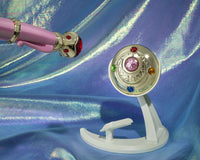 BANDAI - Sailor Moon Transformation Brooch &amp; Disguise Pen Proplica Set Brilliant Color Edition