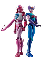 BANDAI - Soul of Chogokin  Gx-108 Rhein X1 + gx-11r Dianan A