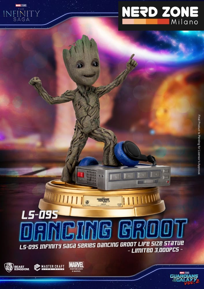 BEAST KINGDOM - Guardians of the Galaxy 2 Life-Size Statue Dancing Groot Exclusive 32 cm