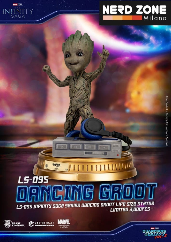 BEAST KINGDOM - Guardians of the Galaxy 2 Life-Size Statue Dancing Groot Exclusive 32 cm