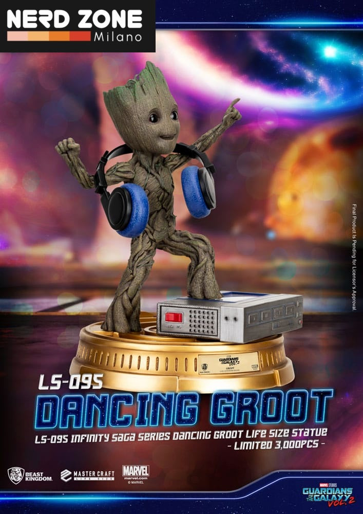 BEAST KINGDOM - Guardians of the Galaxy 2 Life-Size Statue Dancing Groot Exclusive 32 cm