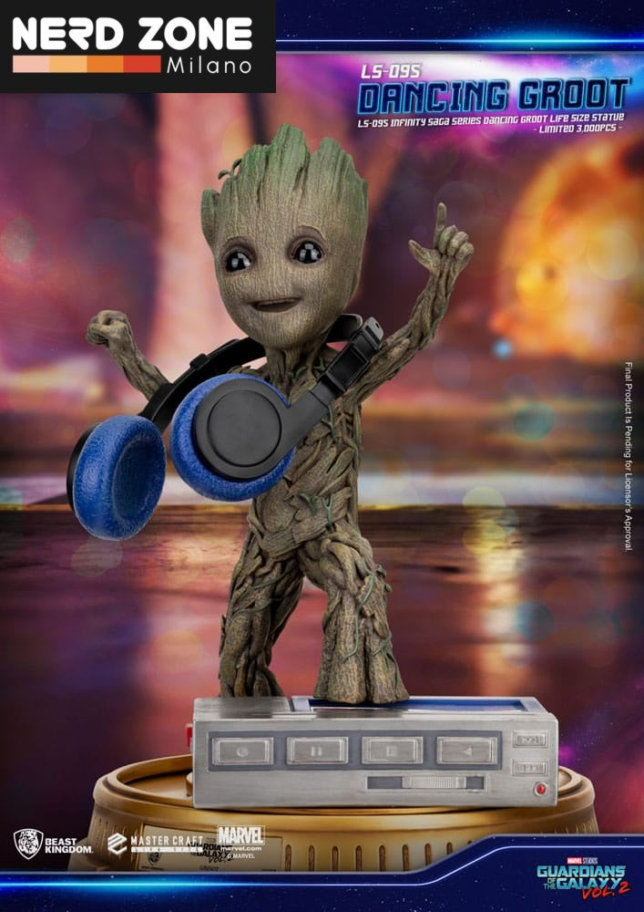 BEAST KINGDOM - Guardians of the Galaxy 2 Life-Size Statue Dancing Groot Exclusive 32 cm