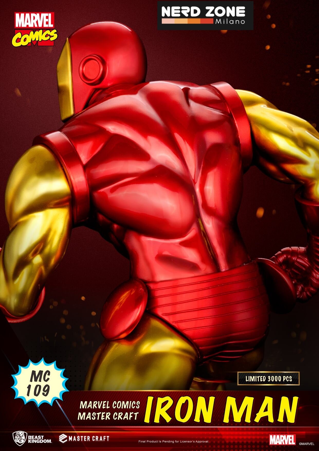 PRE ORDER BEAST KINGDOM - Marvel Comics Iron Man Master Craft Statue