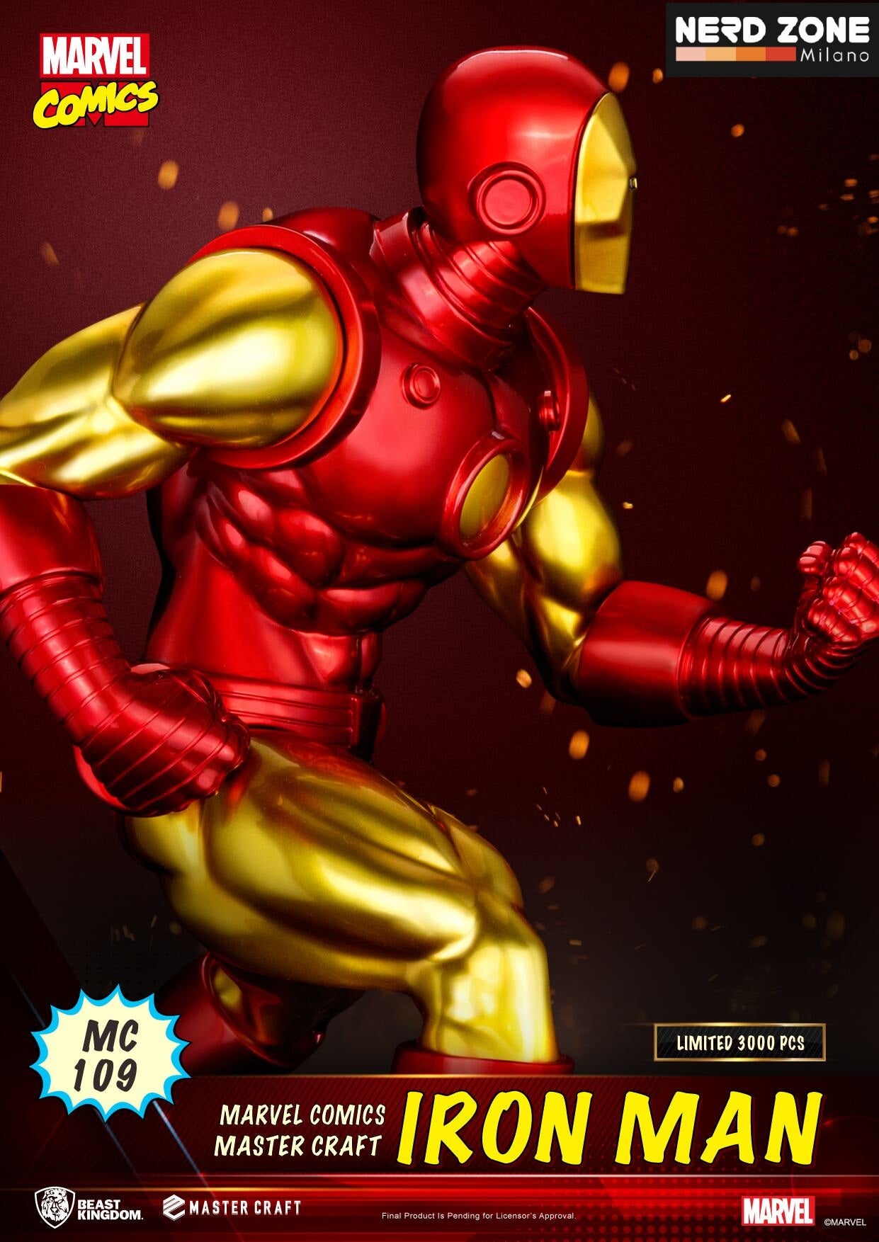 PRE ORDER BEAST KINGDOM - Marvel Comics Iron Man Master Craft Statue