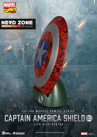 BEAST KINGDOM - Marvel Comics Series Captain America Shield Life Size 1:1