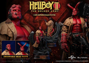 BLITZWAY - HELLBOY II: The Golden Army Superb Statue 1/4 Hellboy 70 cm