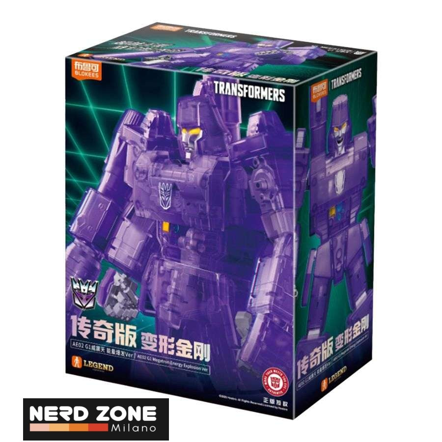 PRE ORDINE BLOKEES - Transformers Megatron Energy Explosion Ber G1 Action Edition 02 Model Kit