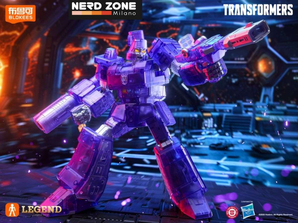 PRE ORDINE BLOKEES - Transformers Megatron Energy Explosion Ber G1 Action Edition 02 Model Kit