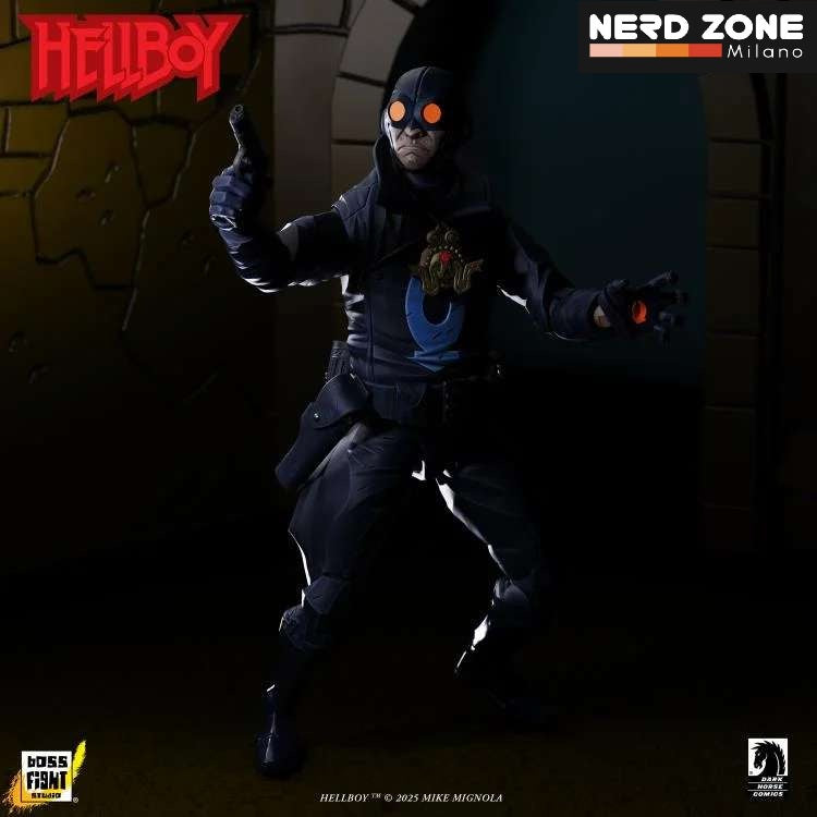 BOSS FIGHT STUDIO - Hellboy Lobster Johnson Iron Prometheus 1/12 Action Figure
