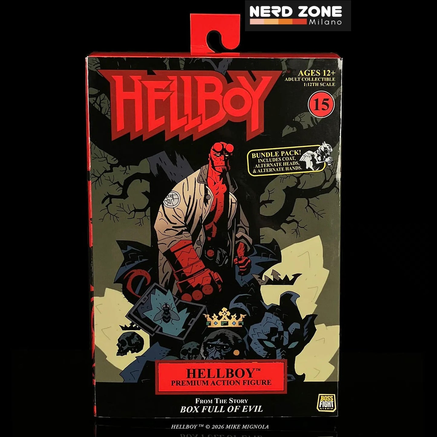 PRE ORDINE - BOSS FIGHT STUDIO Hellboy 1/12 Bundle Pack Action Figure