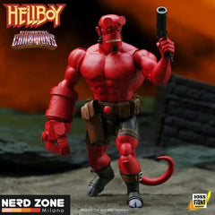 PRE ORDINE BOSS FIGHT STUDIO Hellboy Immortal Champions Retro Action Figure