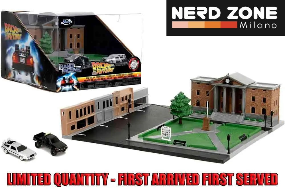JADA TOYS - Back To The Future - Clock Tower Diorama Nano Scene