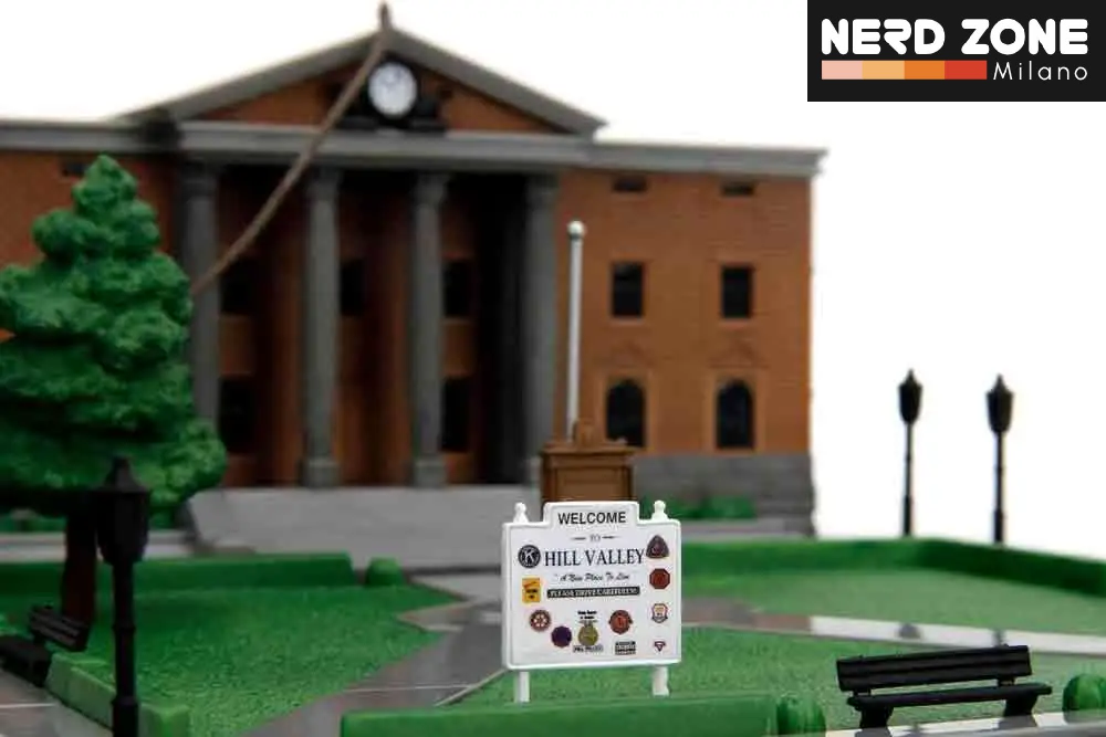 JADA TOYS - Back To The Future - Clock Tower Diorama Nano Scene