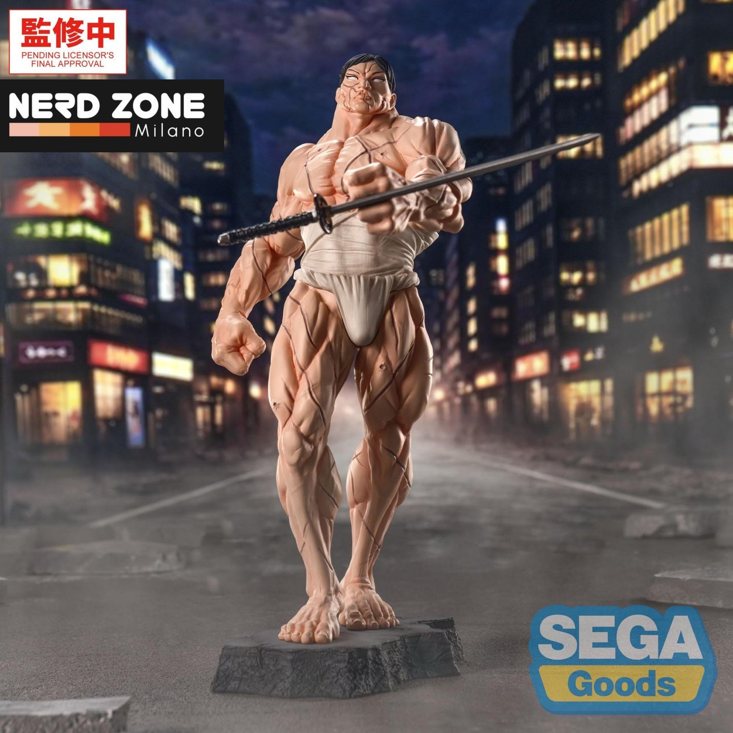 PRE ORDINE SEGA - Baki-dou Kaoru Hanayama Luminasta Figure