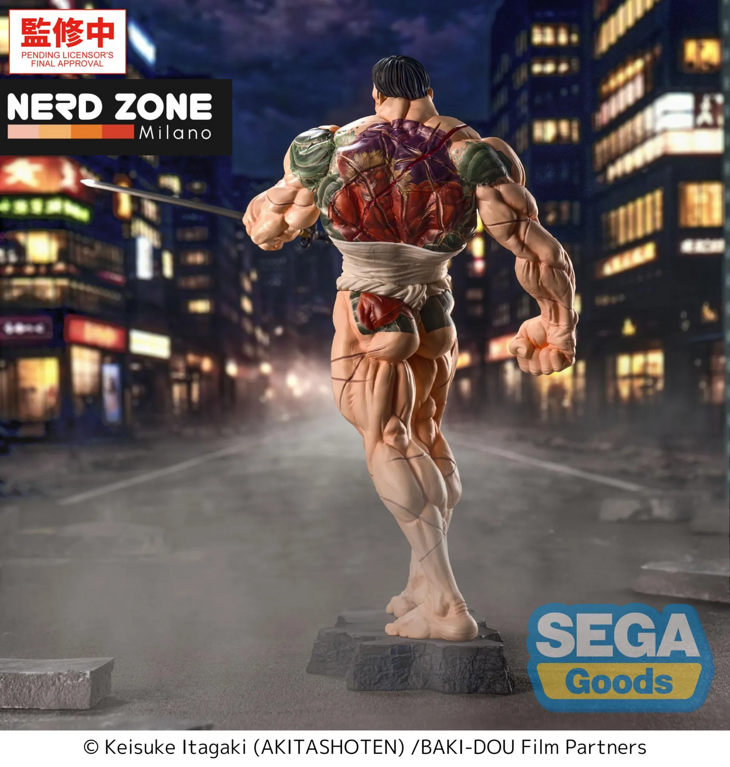 PRE ORDINE SEGA - Baki-dou Kaoru Hanayama Luminasta Figure