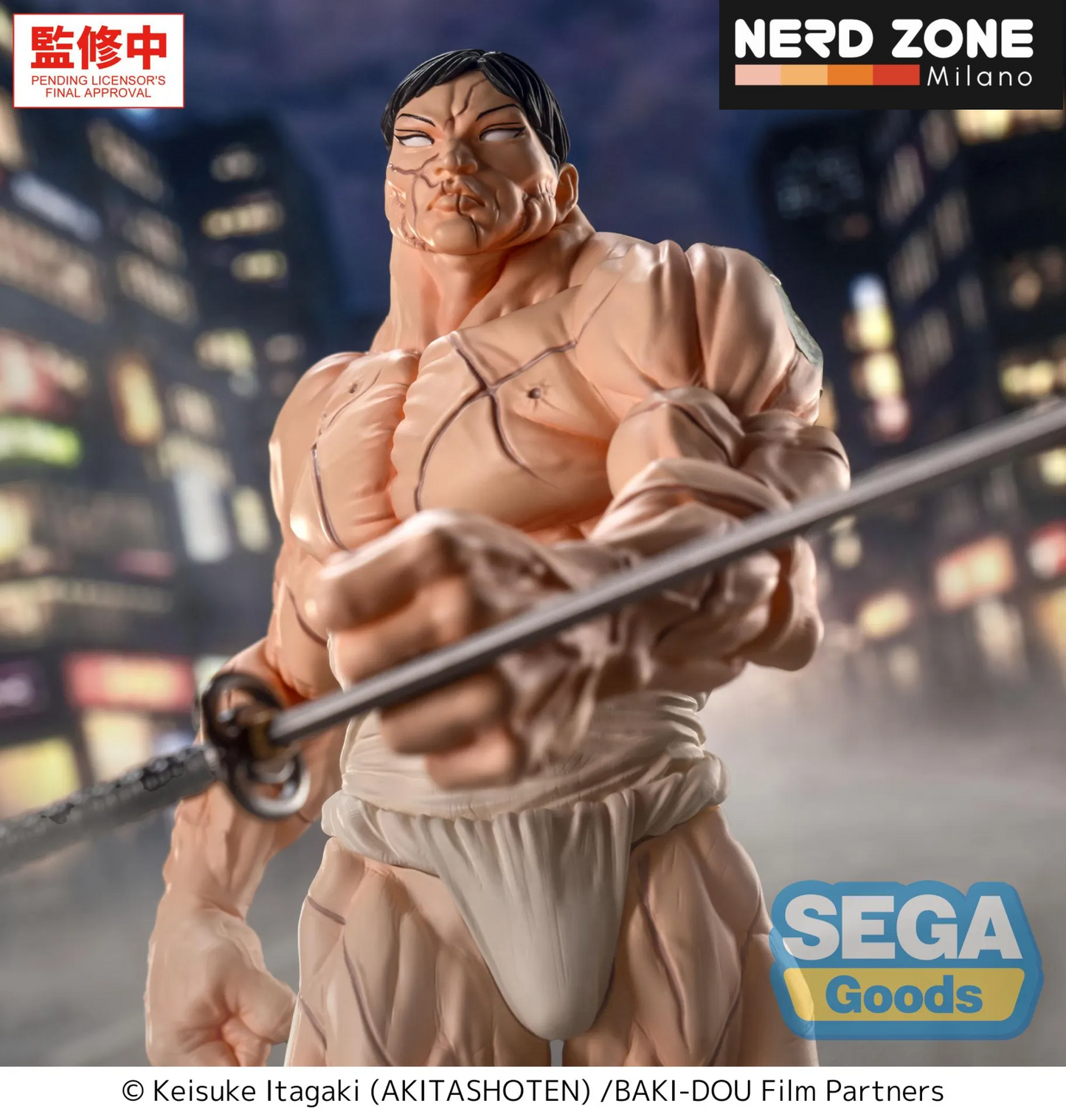 PRE ORDINE SEGA - Baki-dou Kaoru Hanayama Luminasta Figure