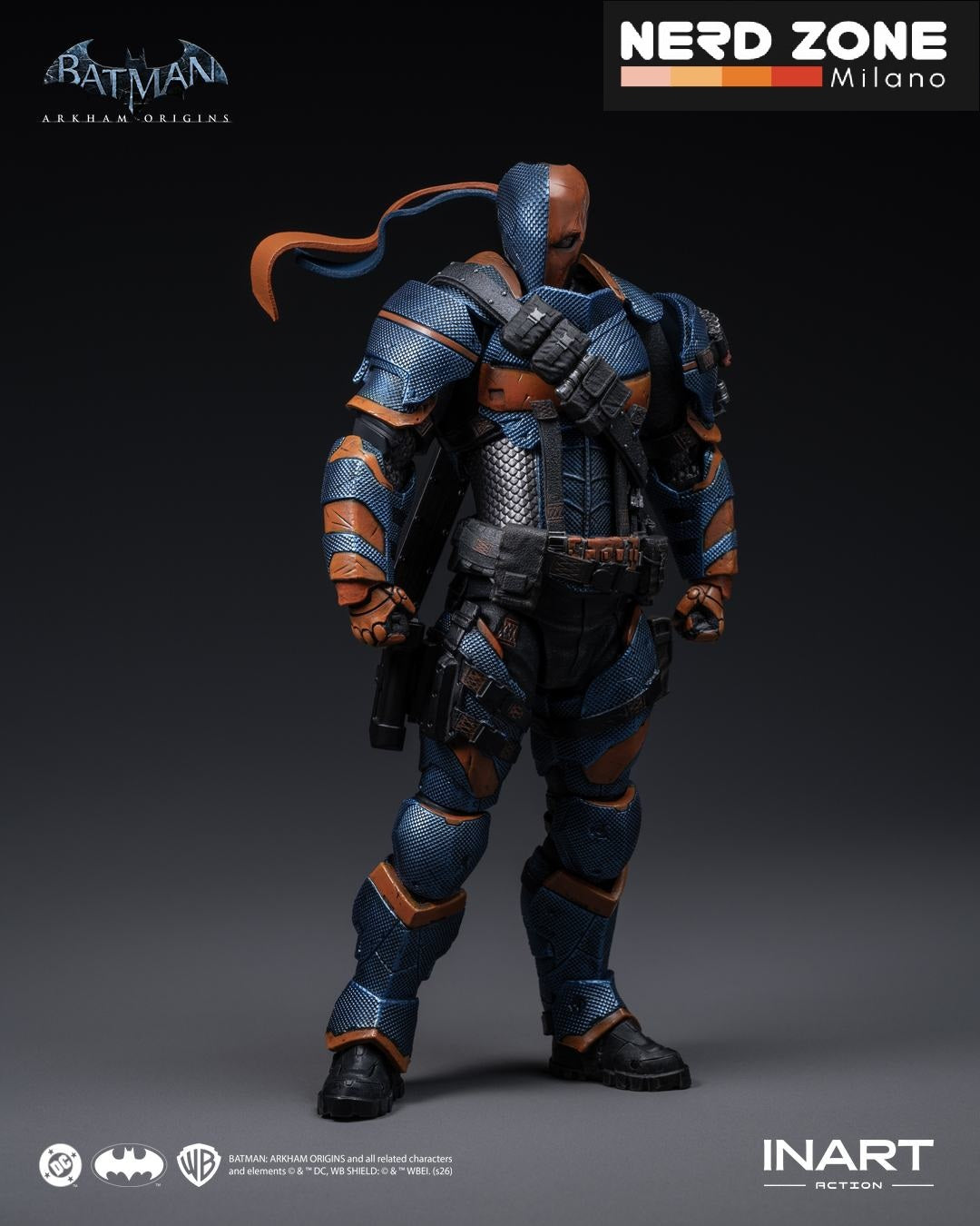PRE ORDINE - INART Batman Arkham Origins Deathstroke 1/12 Action Figure