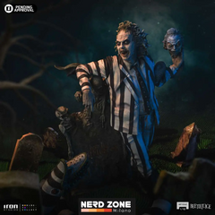 IRON STUDIOS Beetlejuice Art Scale Statue 1/10 Beetlejuice 19 cm