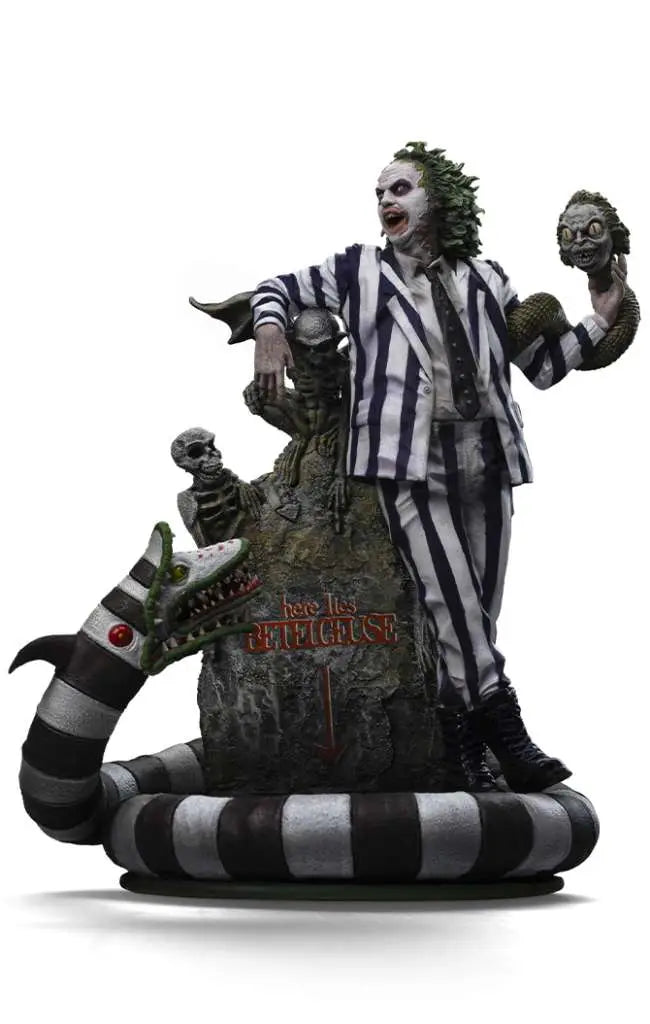 IRON STUDIOS Beetlejuice Art Scale Statue 1/10 Beetlejuice 19 cm