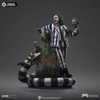 IRON STUDIOS Beetlejuice Art Scale Statue 1/10 Beetlejuice 19 cm