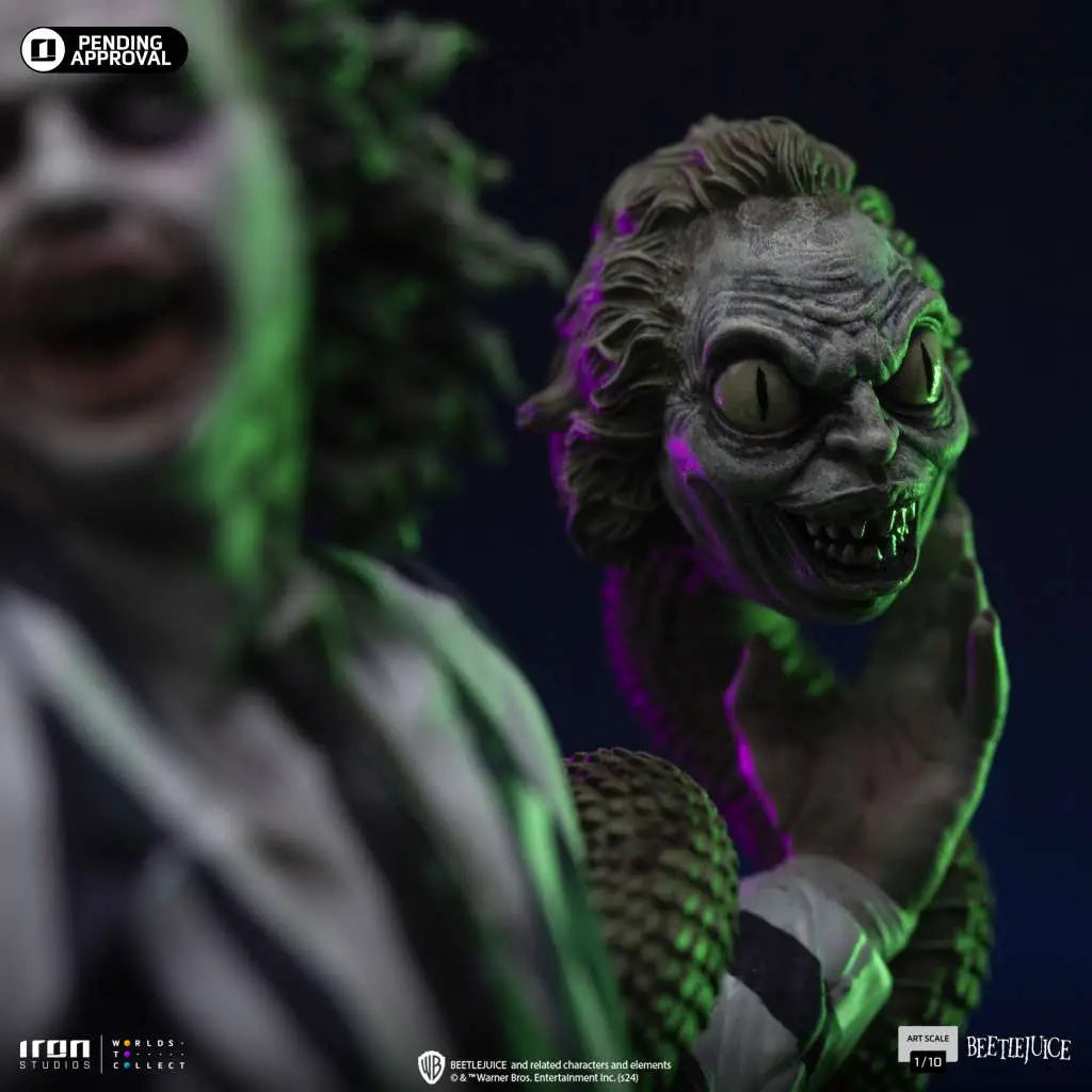 IRON STUDIOS Beetlejuice Art Scale Statue 1/10 Beetlejuice 19 cm